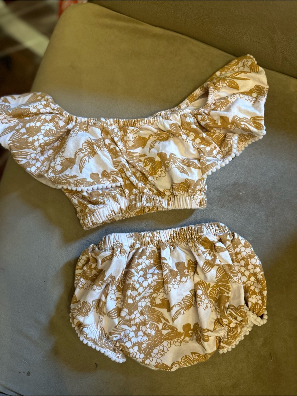 kate quinn  Floral Two-Piece Matching Set